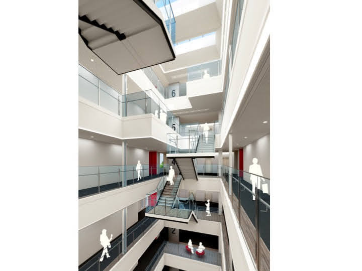 生涯教育センター2号館階段ホール