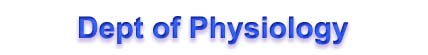 Dept of Physiology