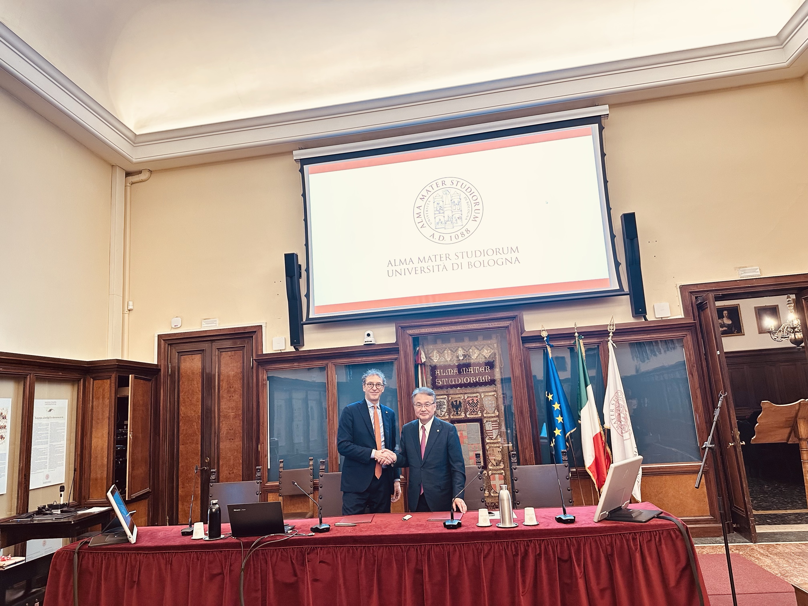 イタリア ボローニャ大学とMOUを締結