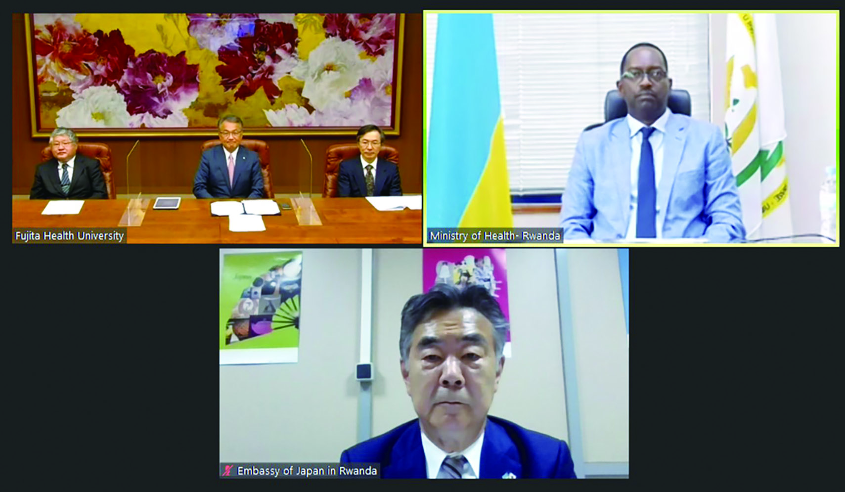  ルワンダ保健省とMOU締結