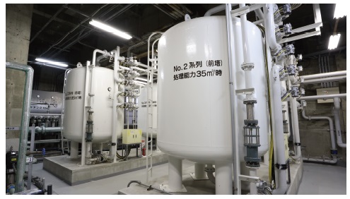 防災用井水処理施設の新設工事による基幹災害拠点病院としての機能強化