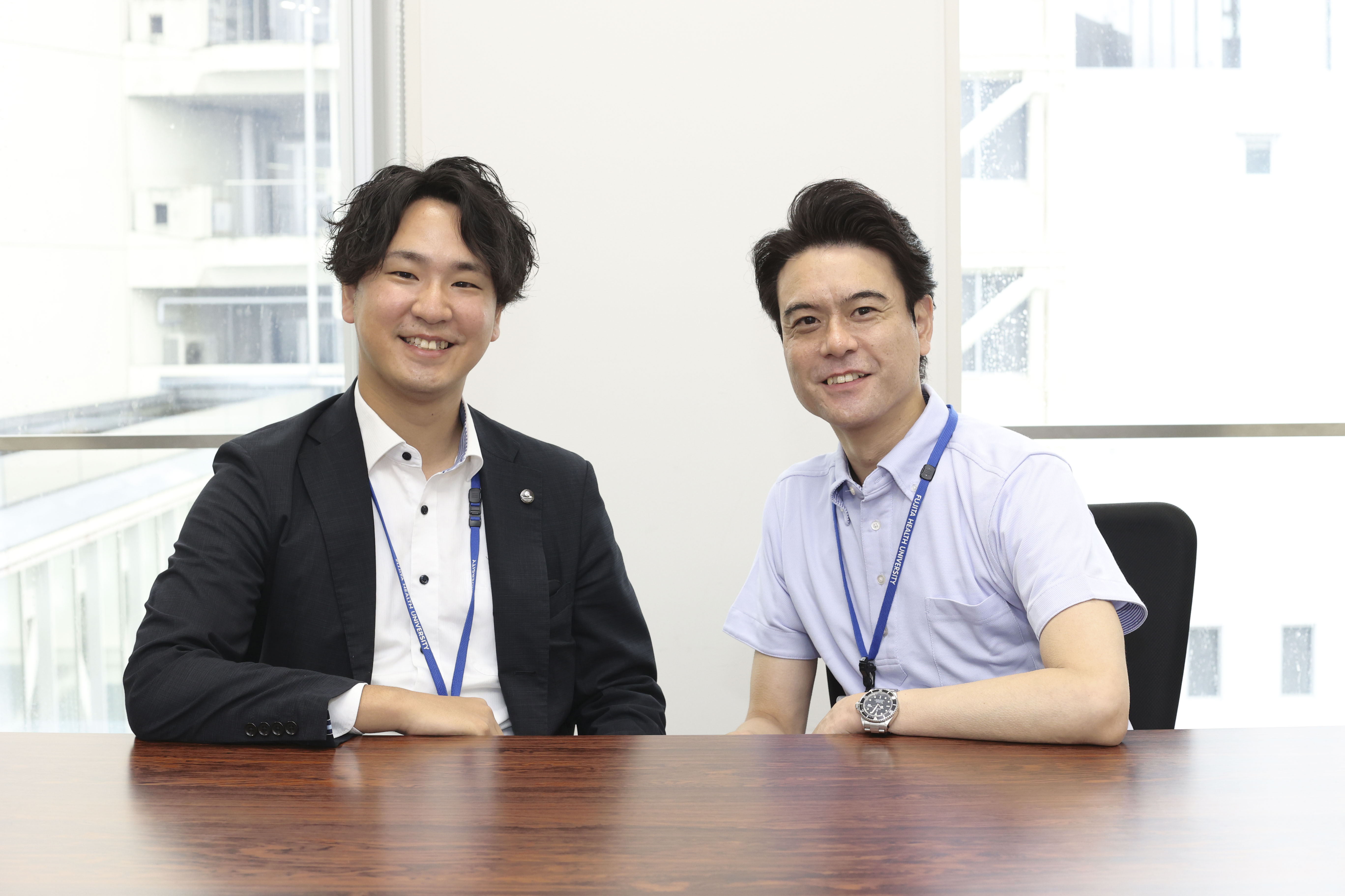 インタビュー風景