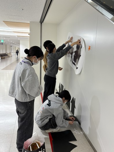 クリスマスデコレーションの様子ーその2