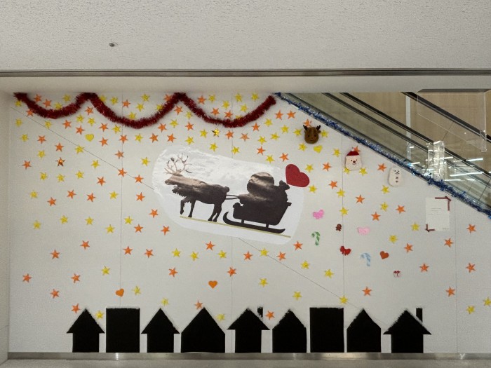 クリスマスデコレーションの様子ーその6