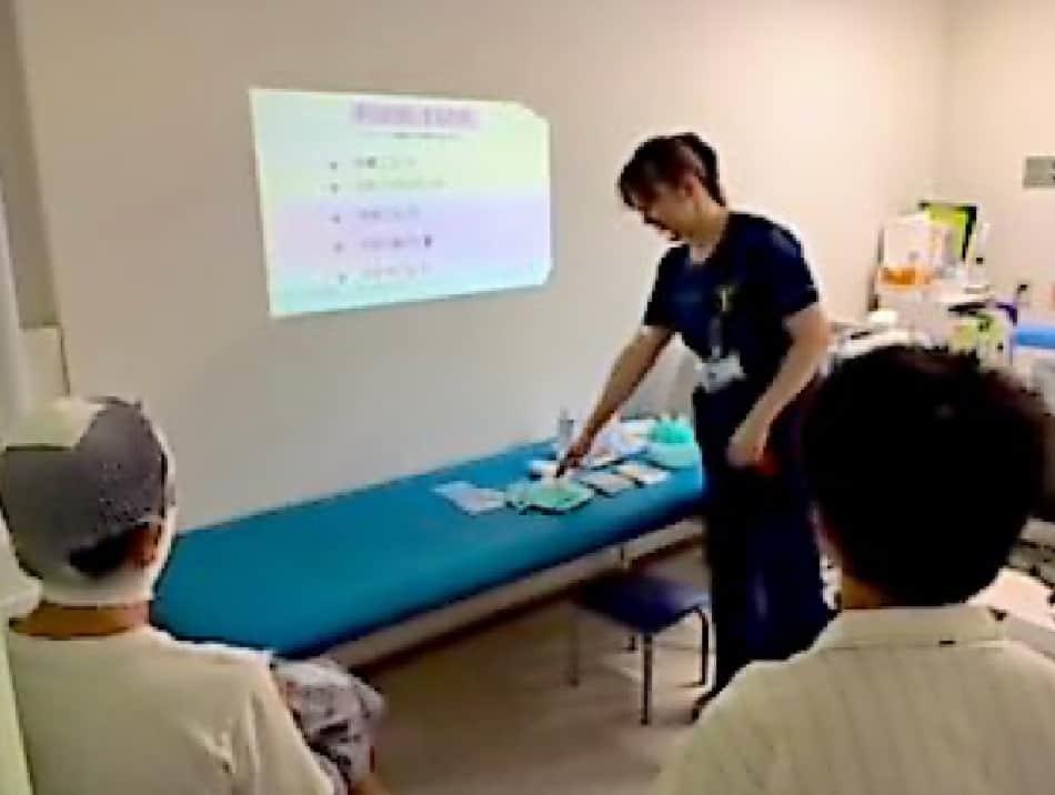 入院患者さんへの指導