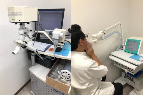 呼吸器内科 呼吸抵抗測定