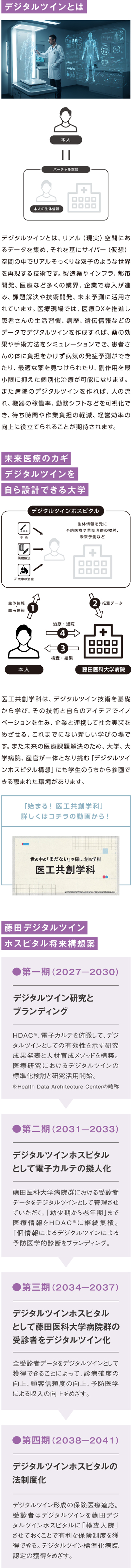 デジタルツインについての説明と説明用YouTube動画へのリンク